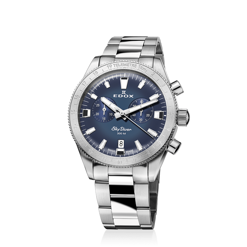 Edox SkyDiver Chronograph Limited Edition - Til en bedre pris