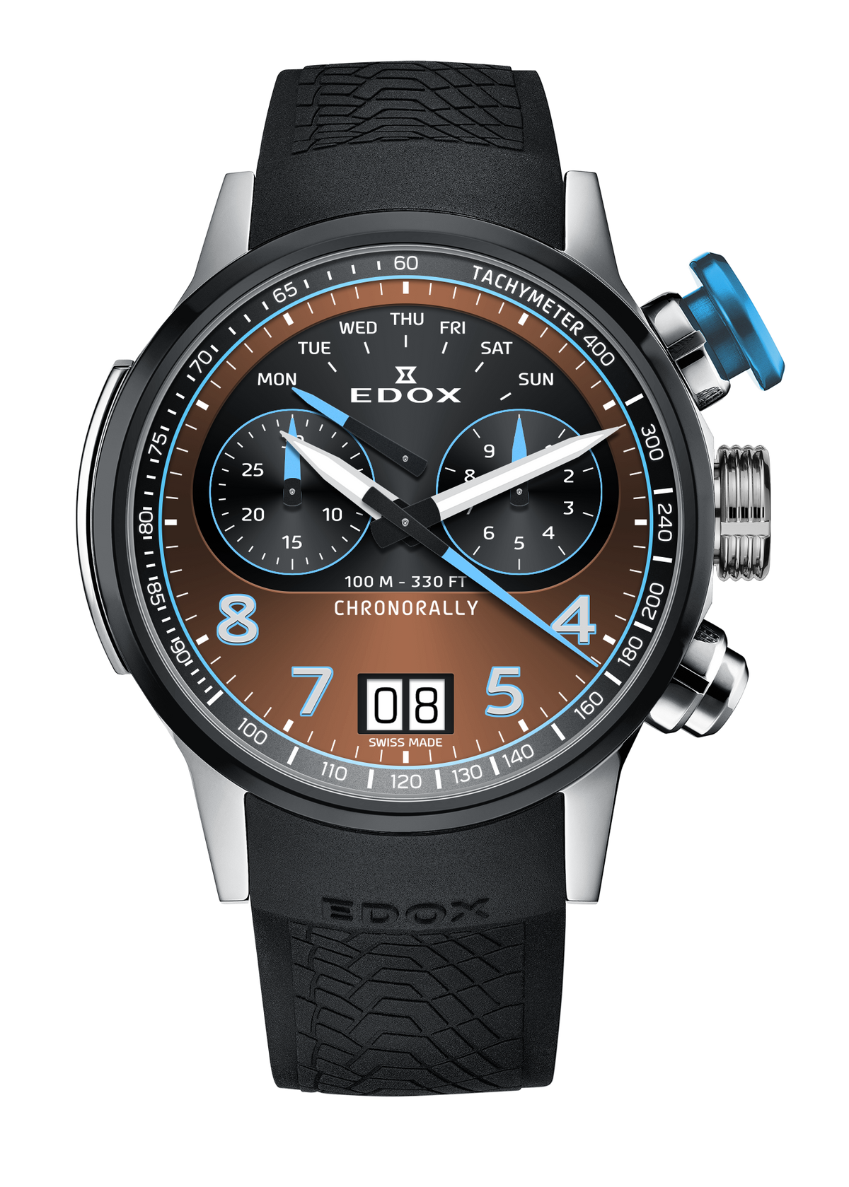 Edox Chronorally Chronograph 45mm
