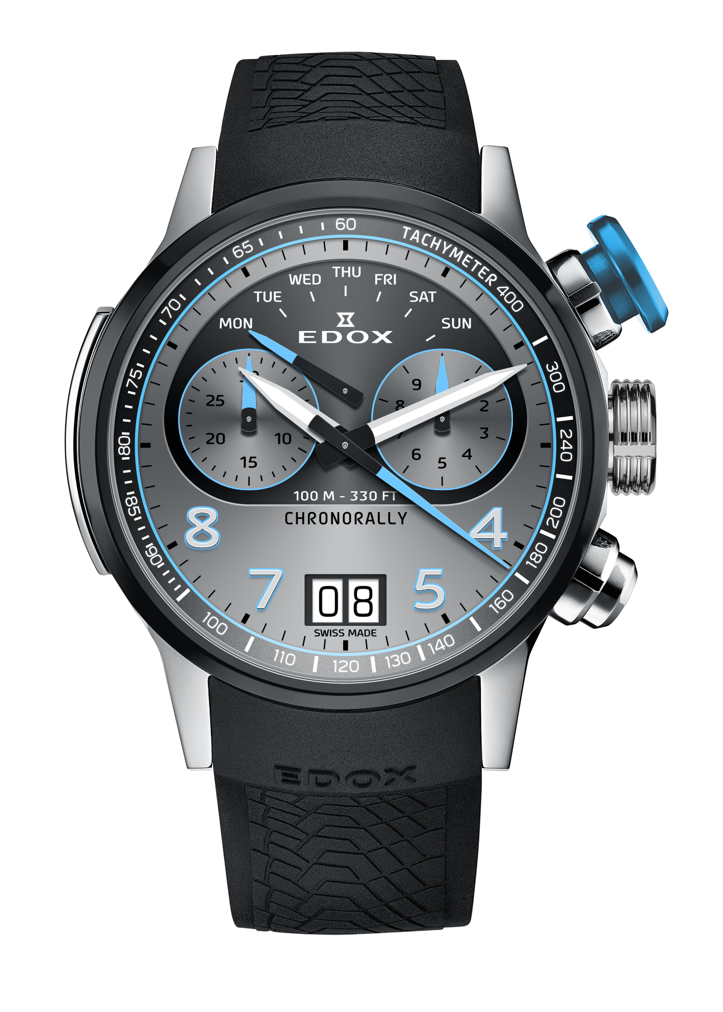 Edox Chronorally Chronograph 45mm