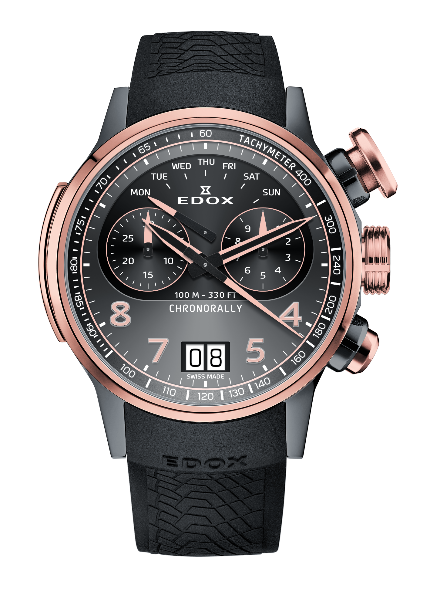 Edox Chronorally Chronograph 45mm