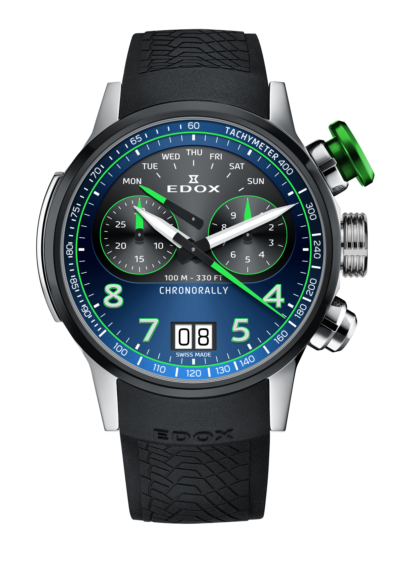 Edox Chronorally Chronograph 45mm