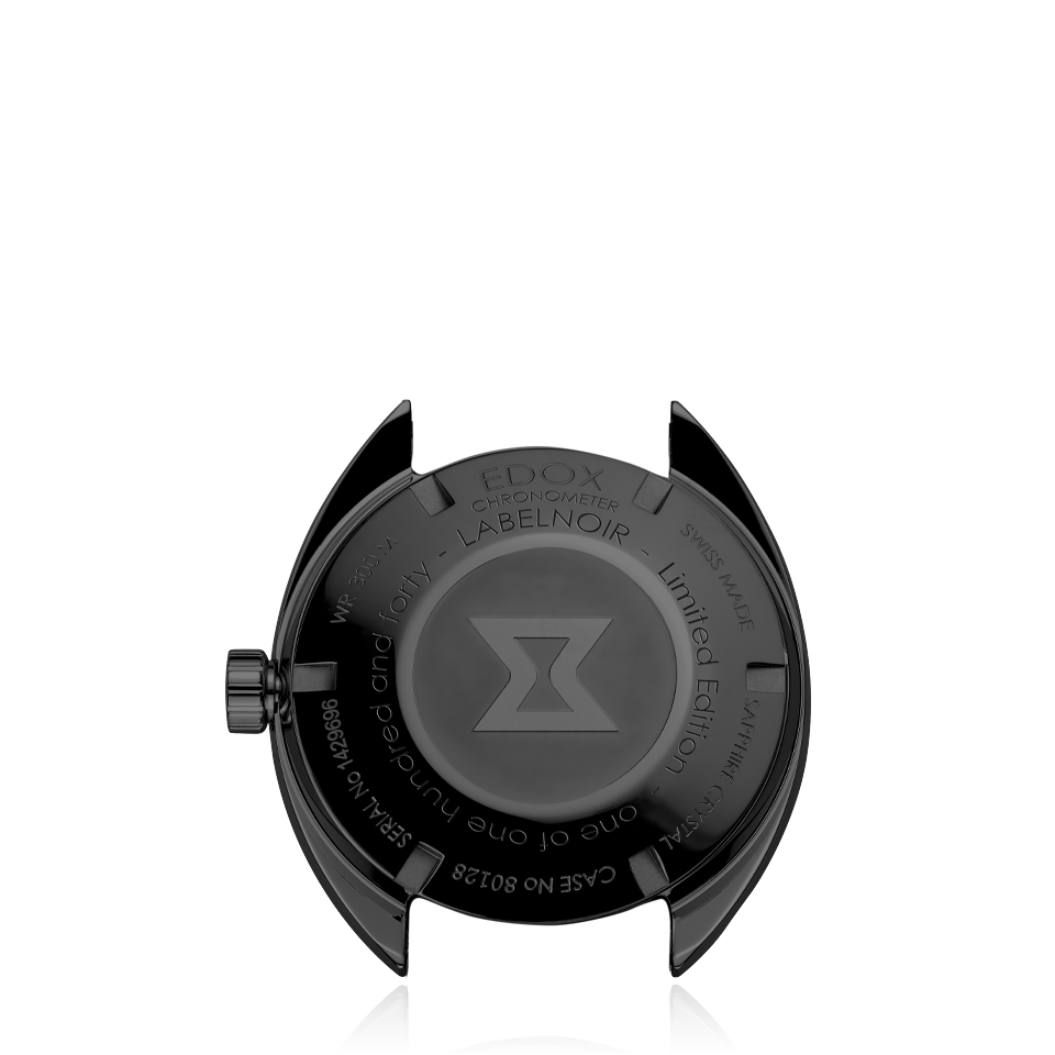 EDOX HYDRO-SUB CHRONOMETER LABEL NOIR EDITION