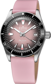 Edox SkyDiver Date Automatic 38mm Lady Special Edition