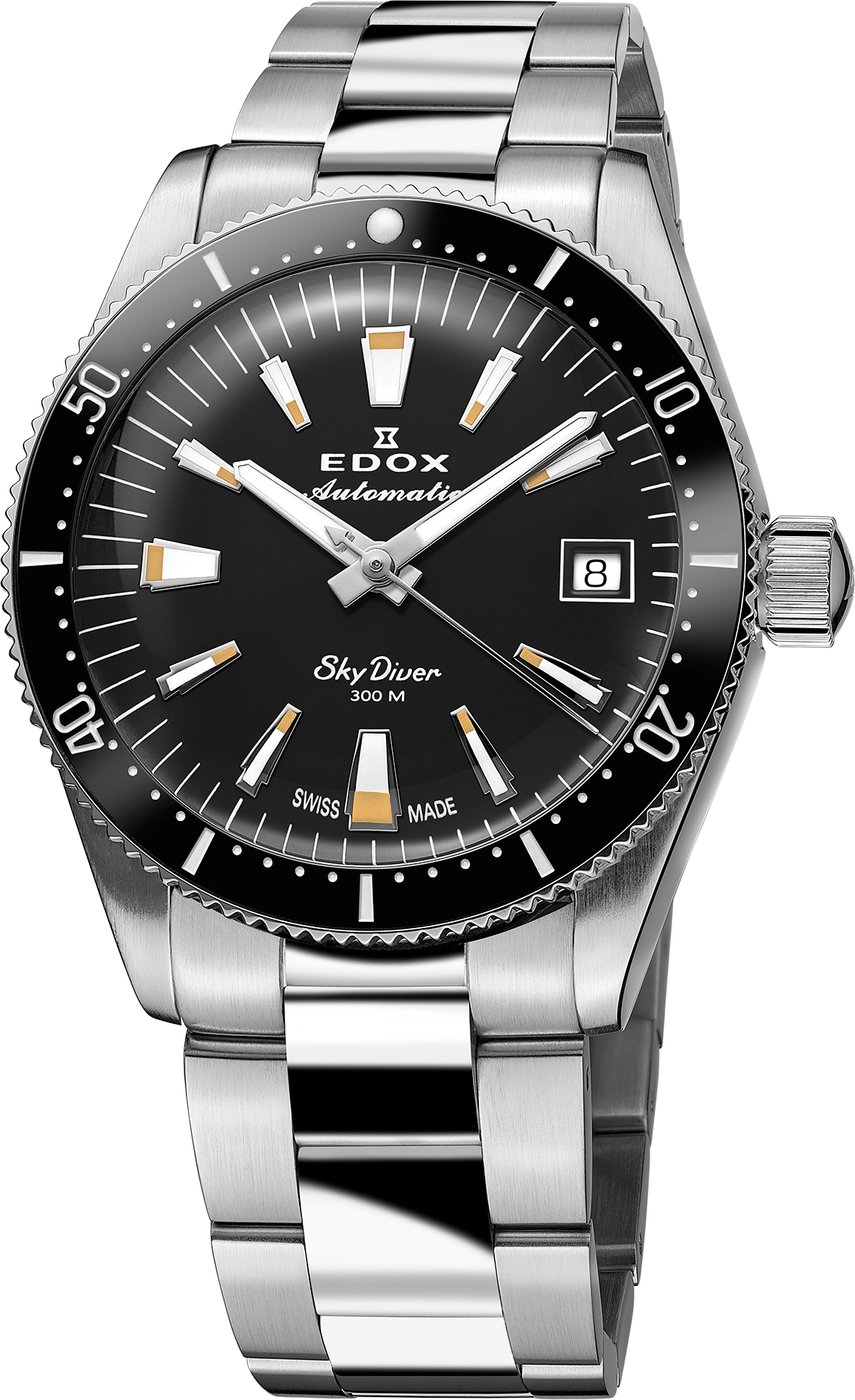 Edox SkyDiver 38mm Date Automatic