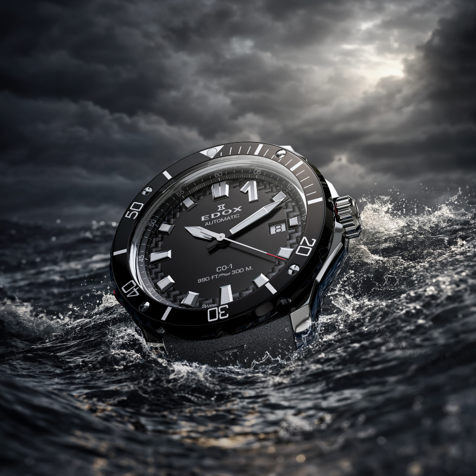 EDOX CO-1 Date Automatic