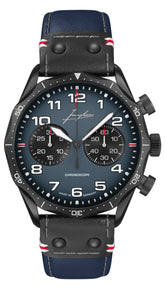Junghans Pilot Chronoscope Navy Blue