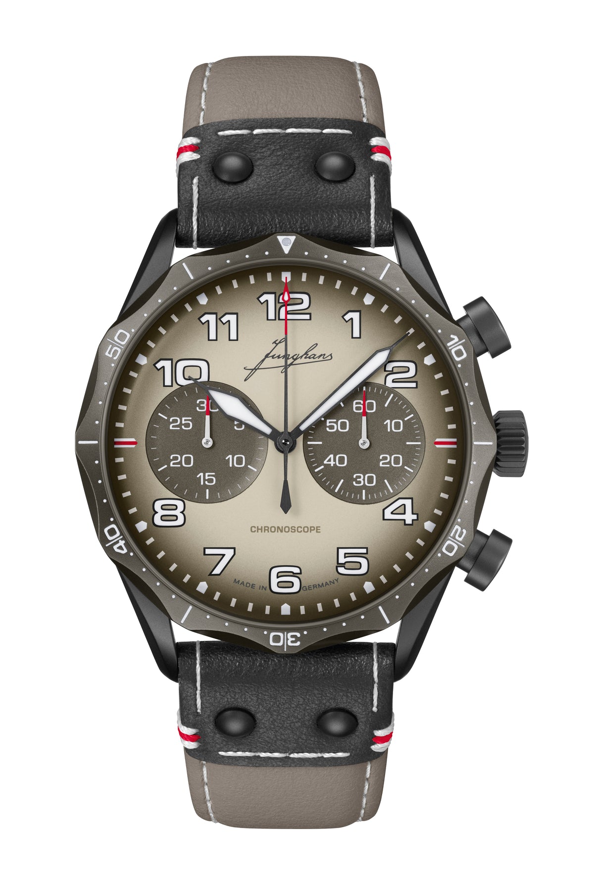 Junghans Pilot Chronoscope Desert