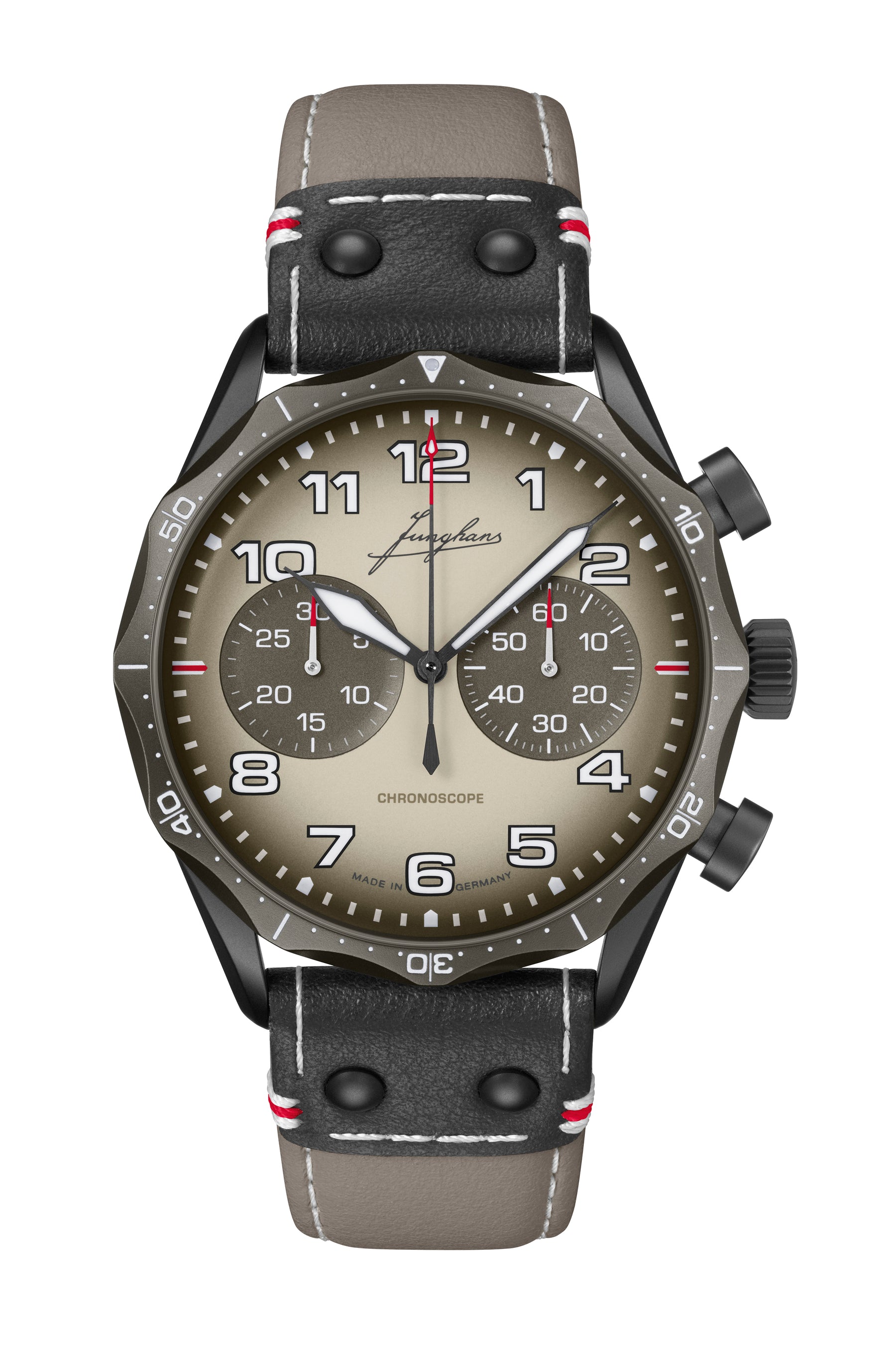 Junghans Pilot Chronoscope Desert