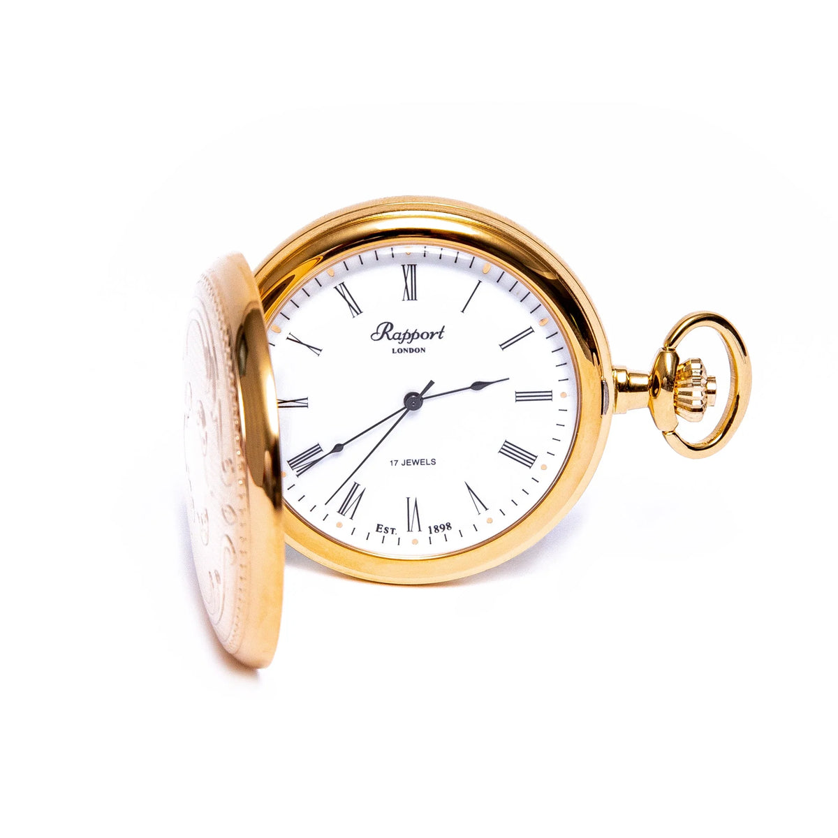 Rapport London Mechanical Full Hunter Pocket Watch