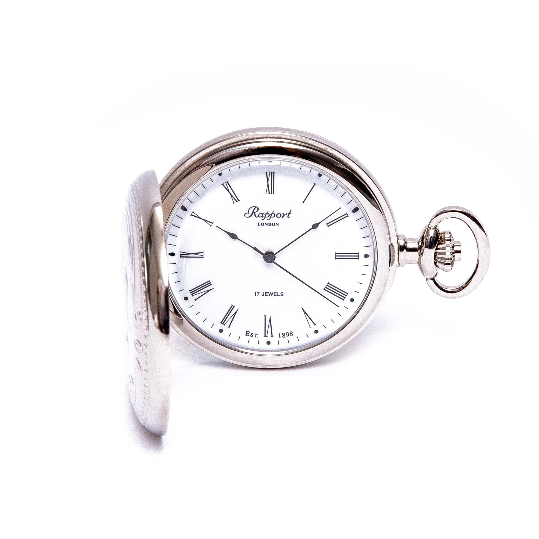 Rapport London Mechanical Full Hunter Pocket Watch