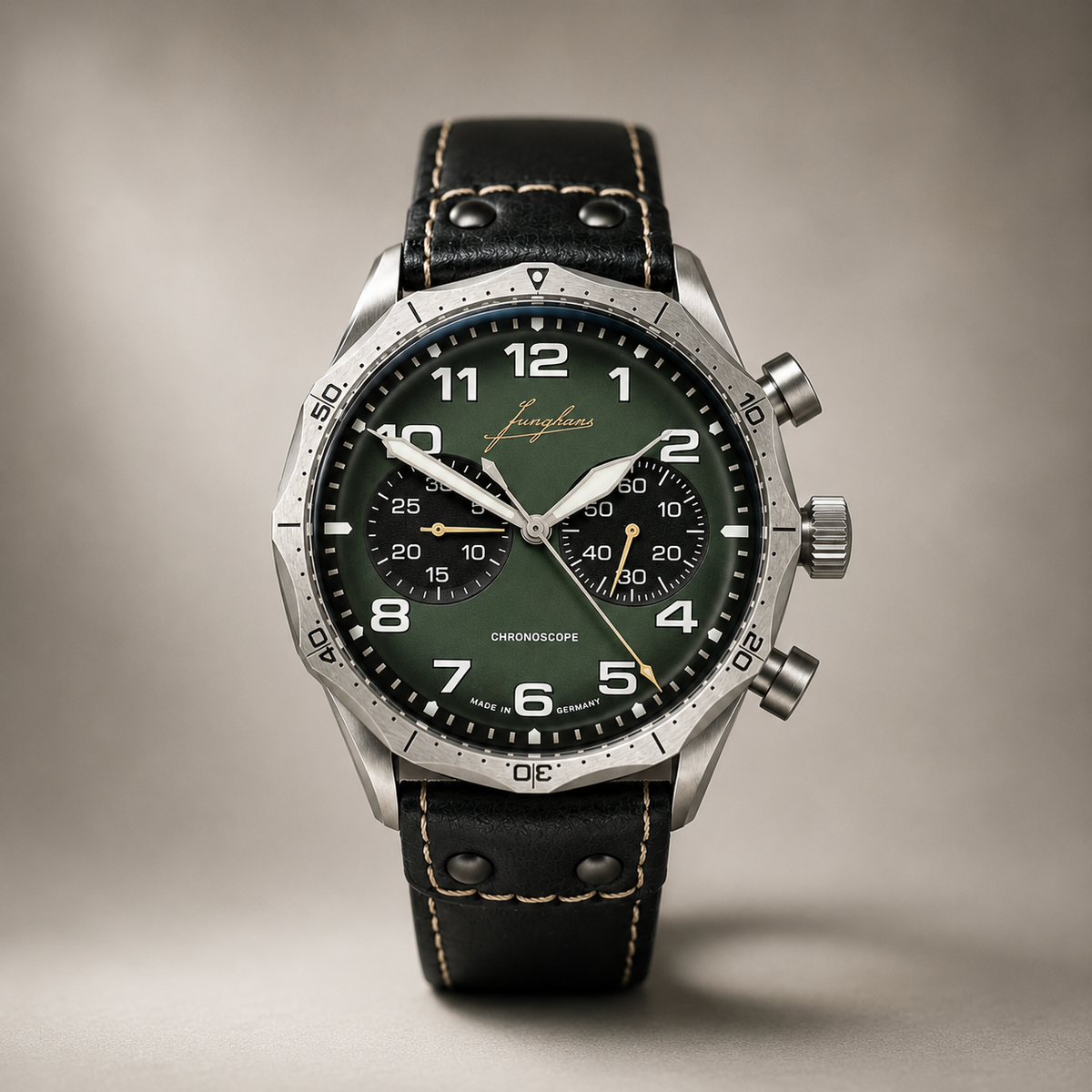 Junghans Pilot Chronoscope Demo