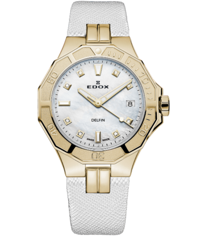 Edox Diver Date Lady