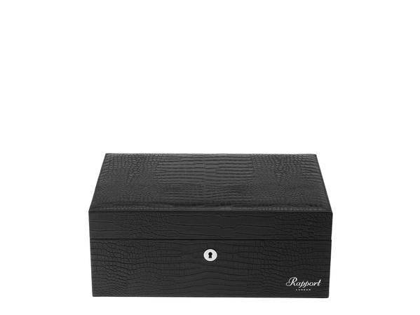 Rapport London - Brompton Medium Leather Humidor - Santrade AS