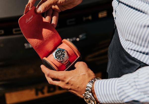 Rapport London - Hunter Single Watch Roll - Santrade AS