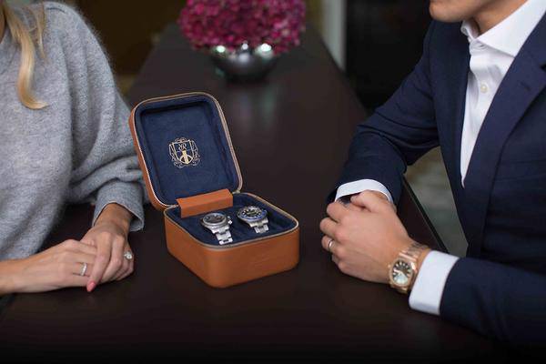 Rapport London - Hyde Park Two Watch Zip Case - Santrade AS