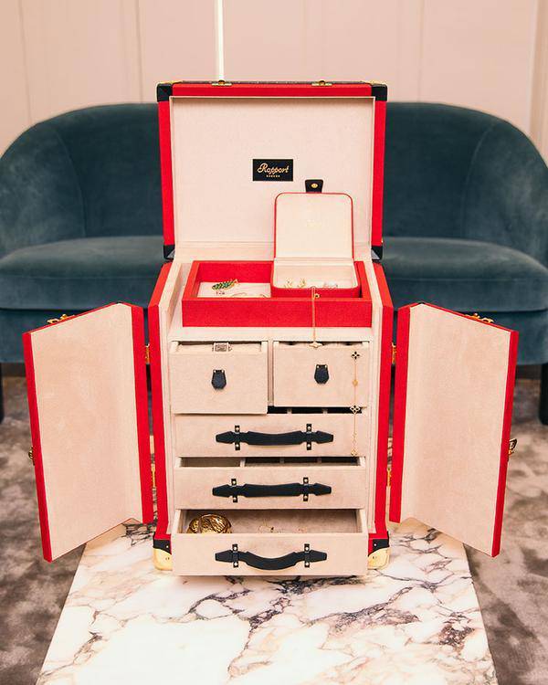 Rapport London - Cambridge Large Jewellery Trunk - Santrade AS