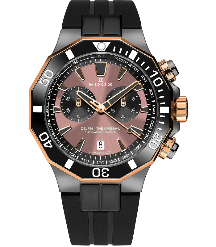 EDOX DELFIN THE ORIGINAL CHRONOGRAPH - Til en bedre pris