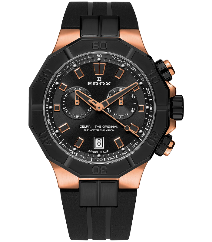 時計 EDOX THE ORIGINAL CHRONOGRAPH Edox Classe Royale Chronograph Retrograde 01504 357N NIN