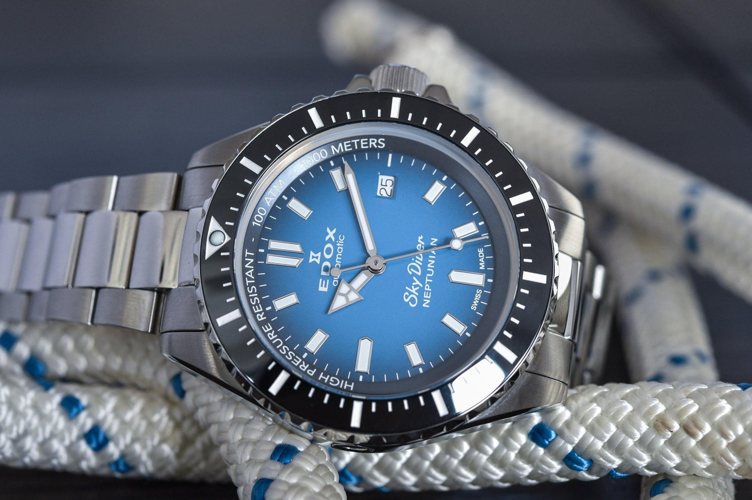 Hands-On: Edox Skydiver Neptunian - Santrade AS
