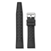 Venezianico Classic Rubber Strap 20mm - Black
