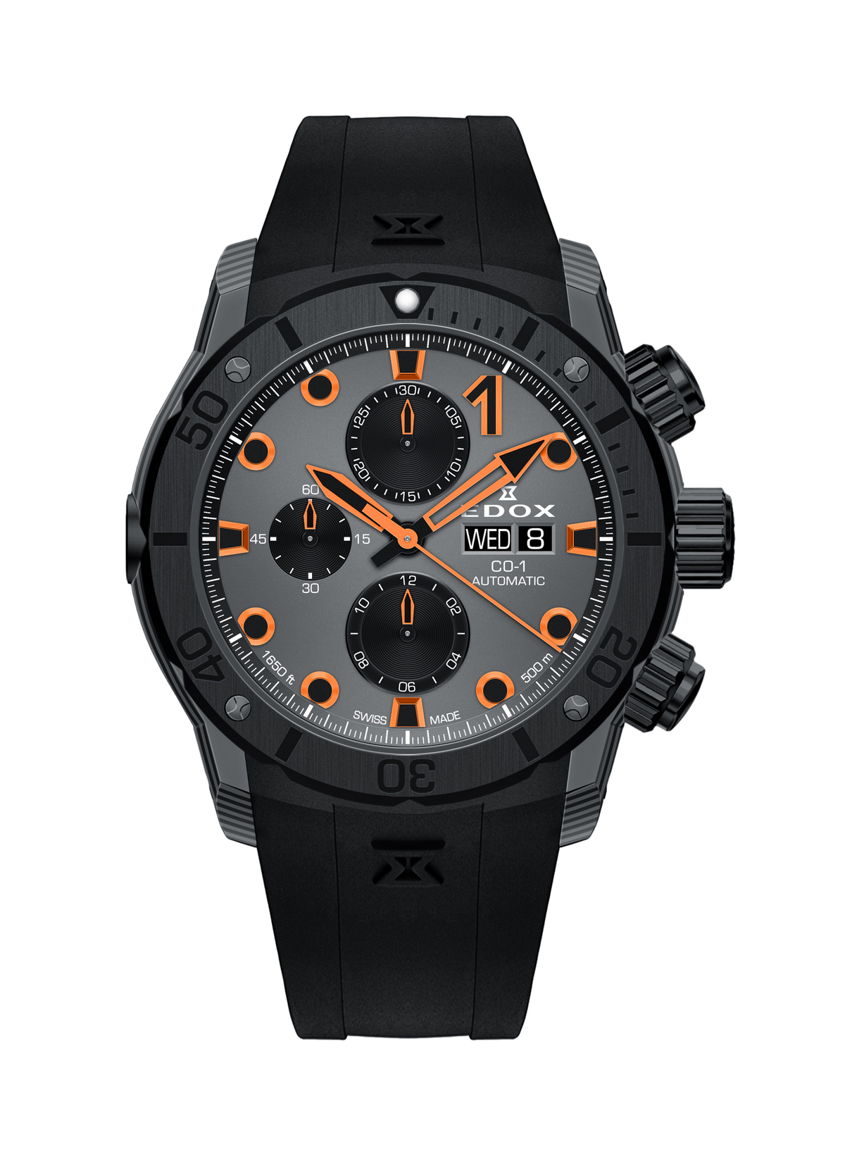 Edox CO-1 Carbon Chronograph Automatic