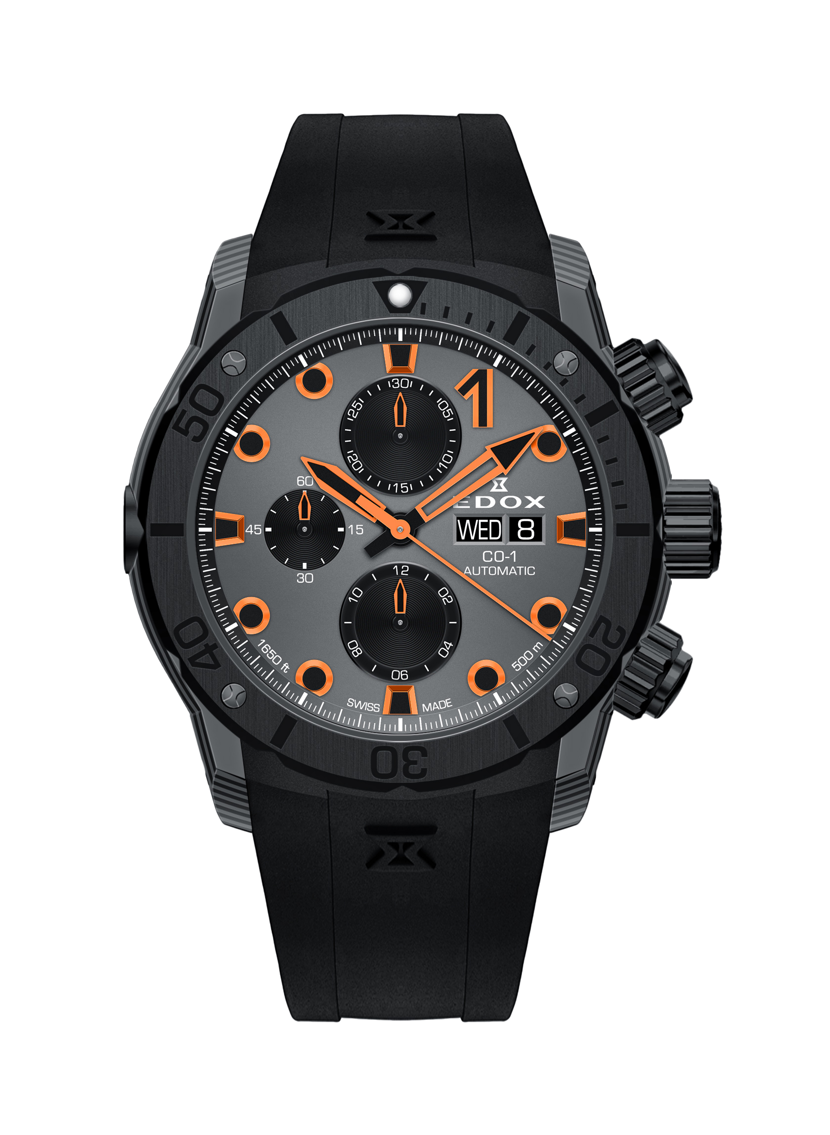 Edox CO-1 Carbon Chronograph Automatic