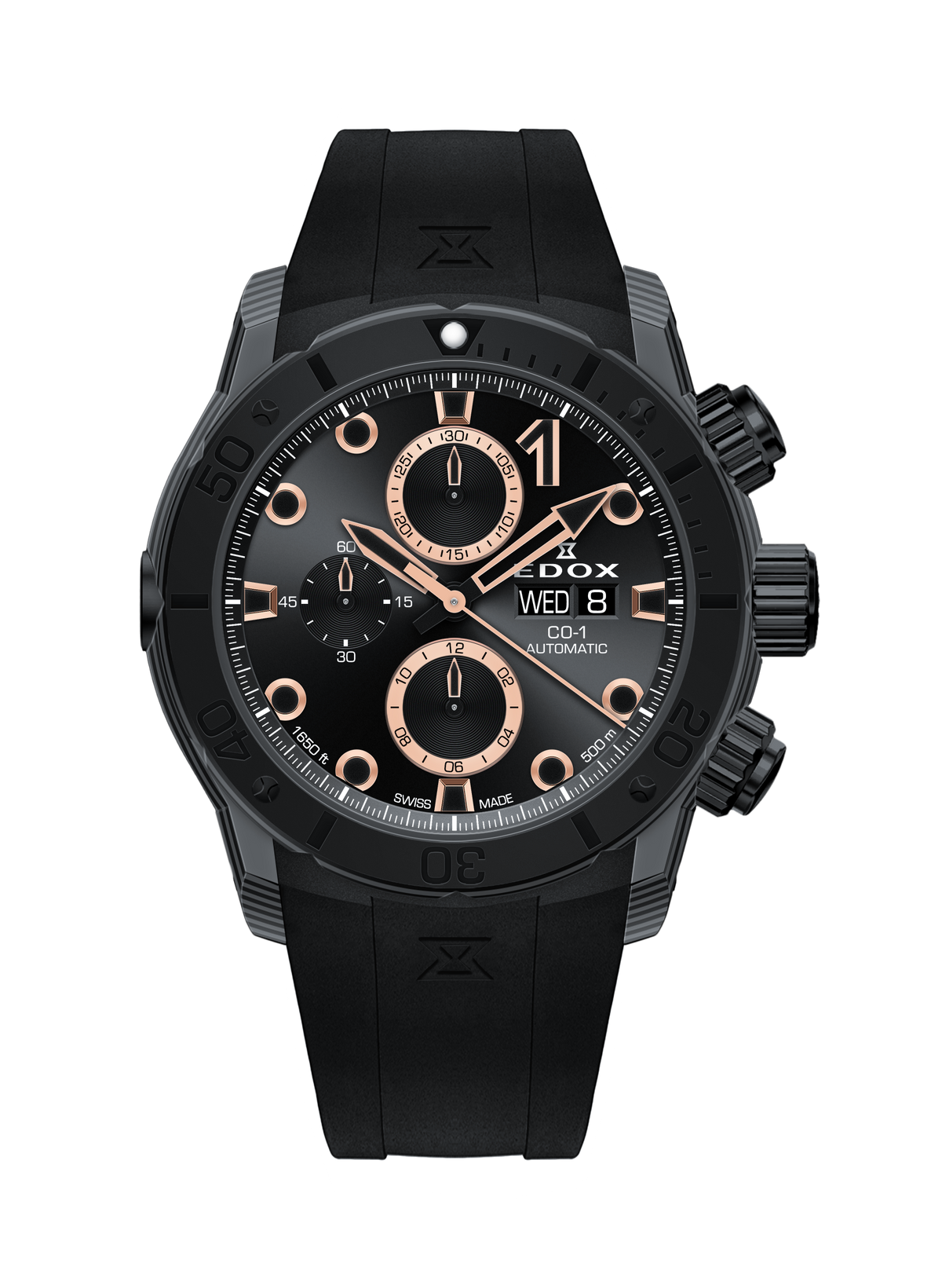 Edox Carbon Chronograph Automatic