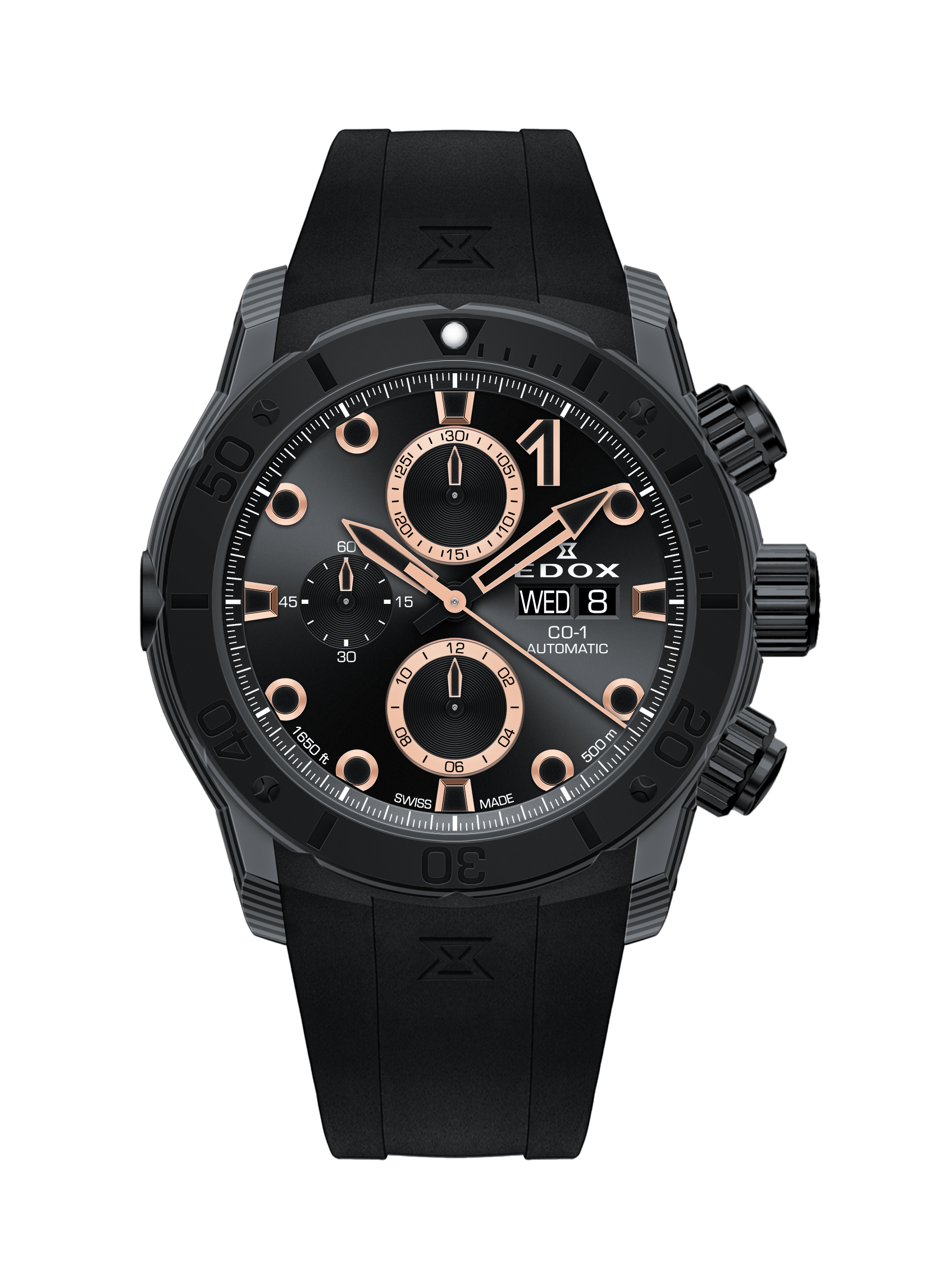 Edox Carbon Chronograph Automatic