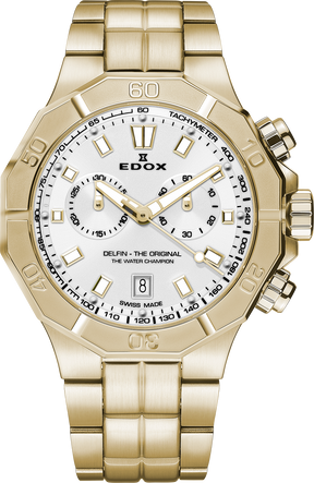 Edox Delfin The Original Chronograph - Til en bedre pris