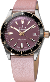 Edox SkyDiver Date Automatic 38mm Lady Special Edition