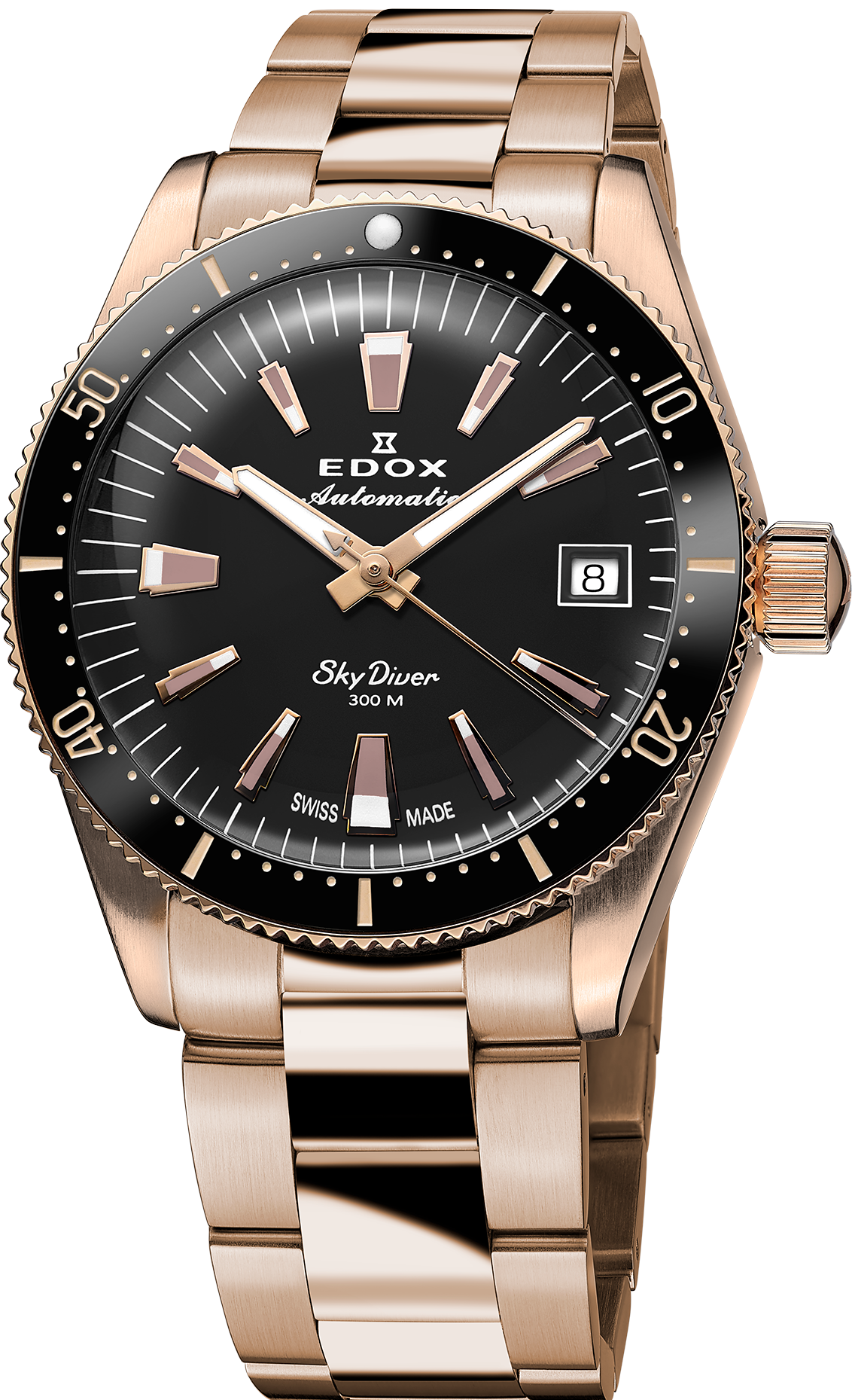 Edox SkyDiver Date Automatic 38 mm