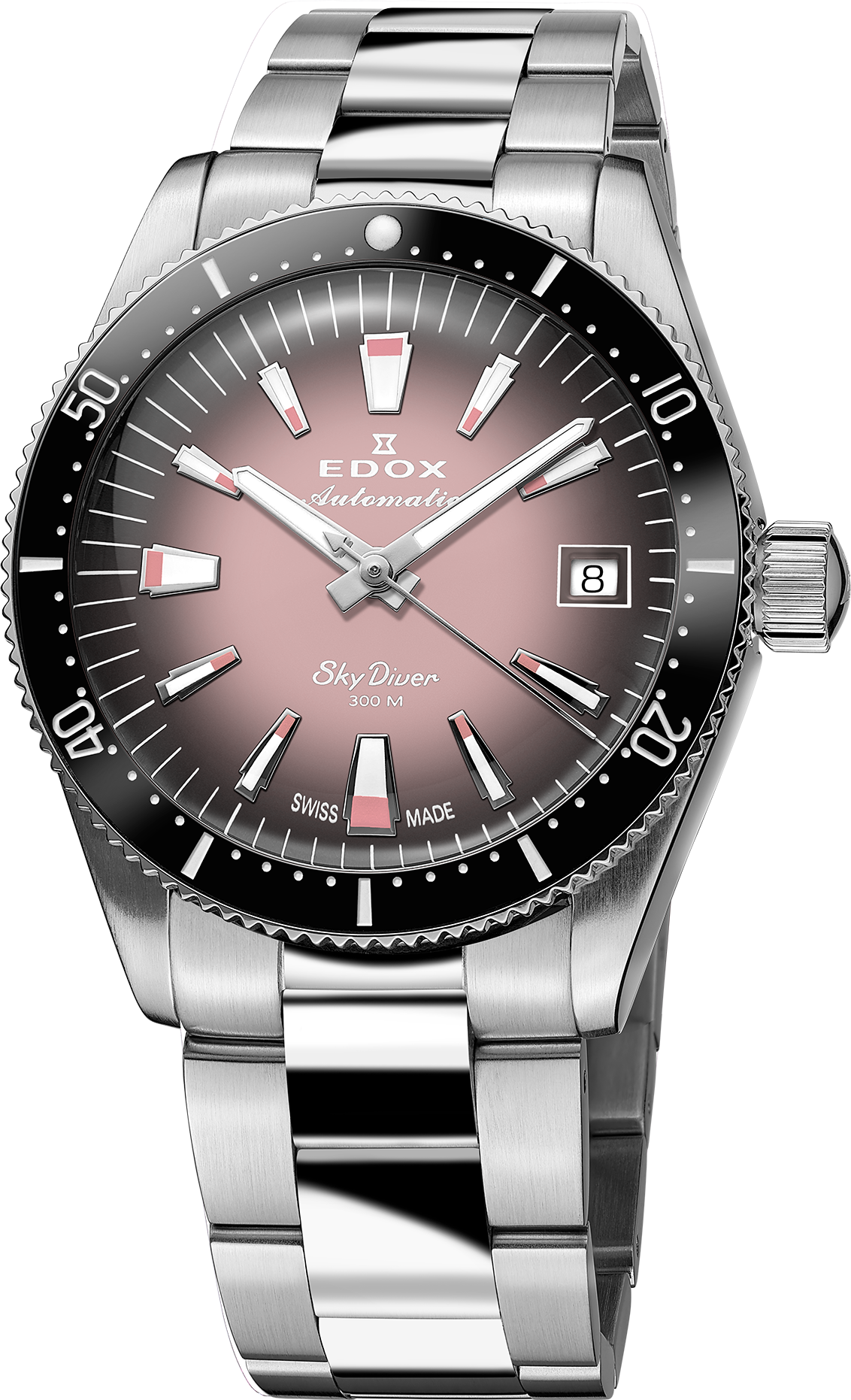 Edox SkyDiver Date Automatic 38 mm