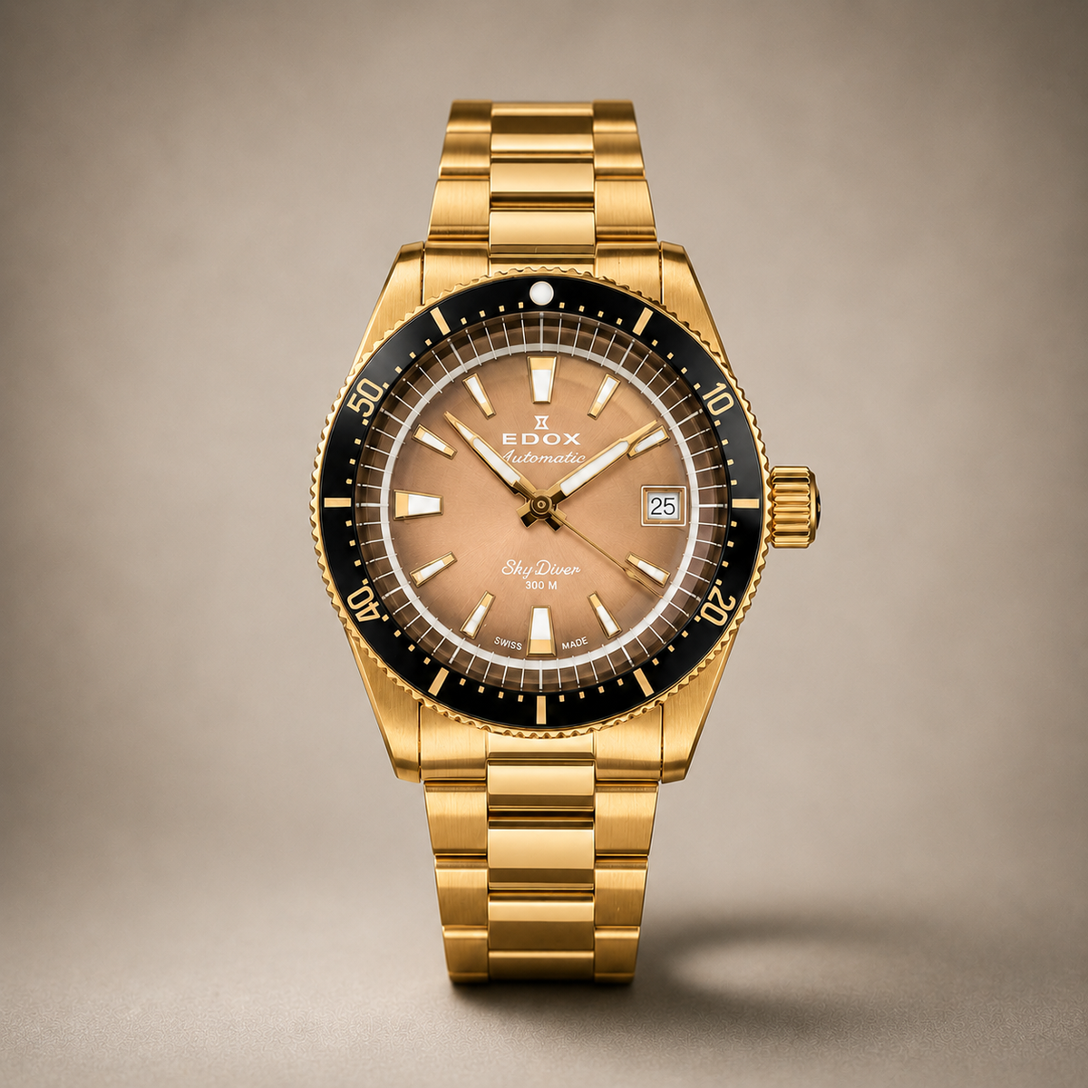 Edox SkyDiver Date Automatic 38 mm Demo