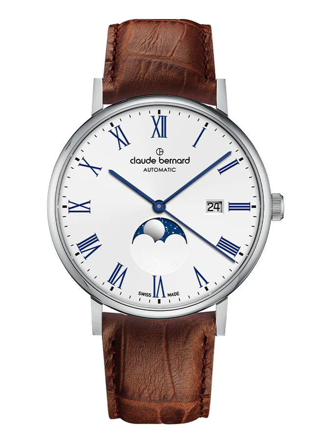 CLAUDE BERNARD Slim Line Automatic Moon Phase