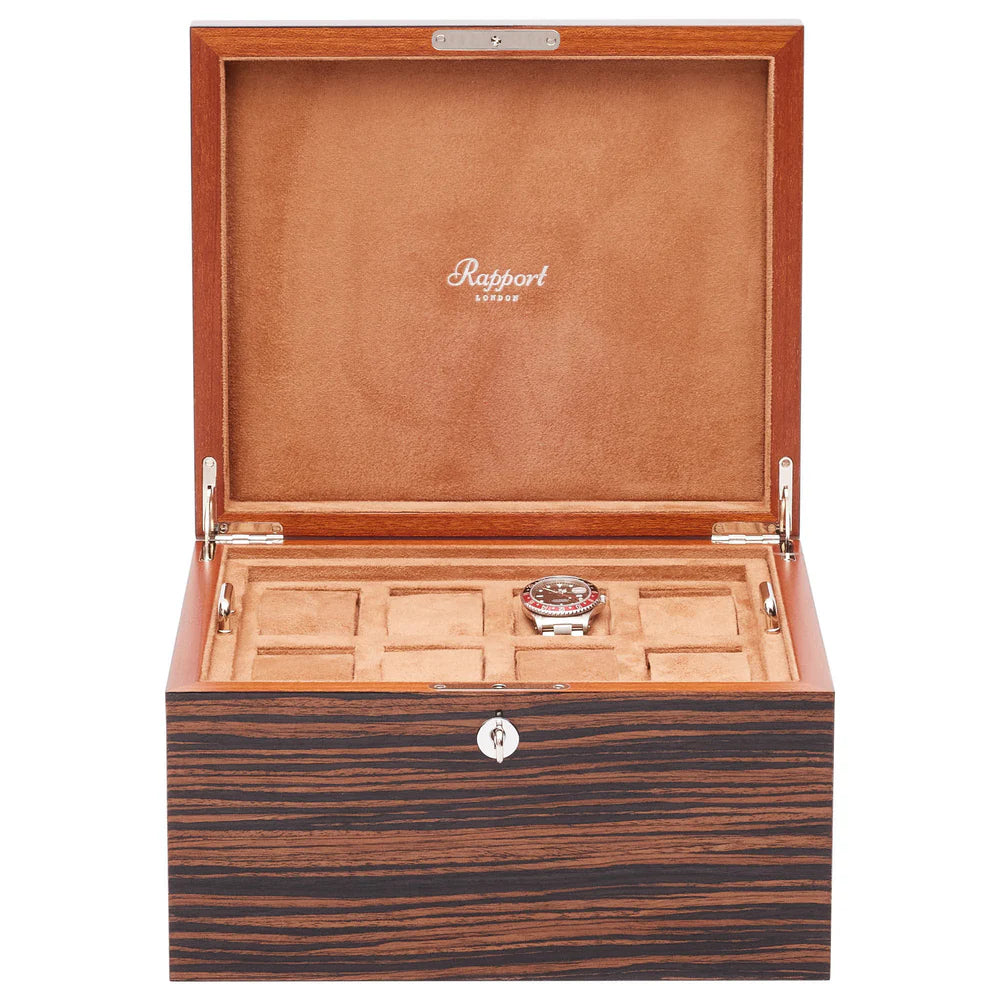 Heritage Sixteen Watch Box - Macassar wood