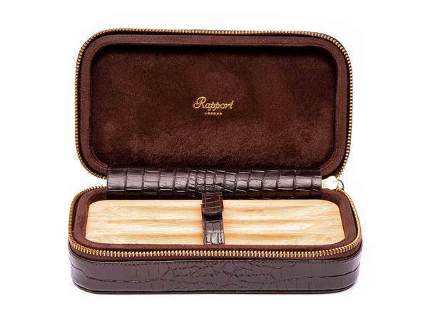 Rapport London - Brompton Three Cigar Soft Case - Santrade AS